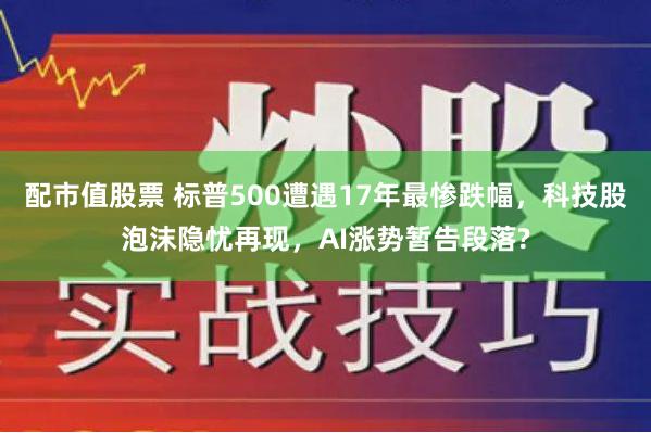 配市值股票 标普500遭遇17年最惨跌幅,科技股泡沫隐忧再现,AI涨势暂告段落?