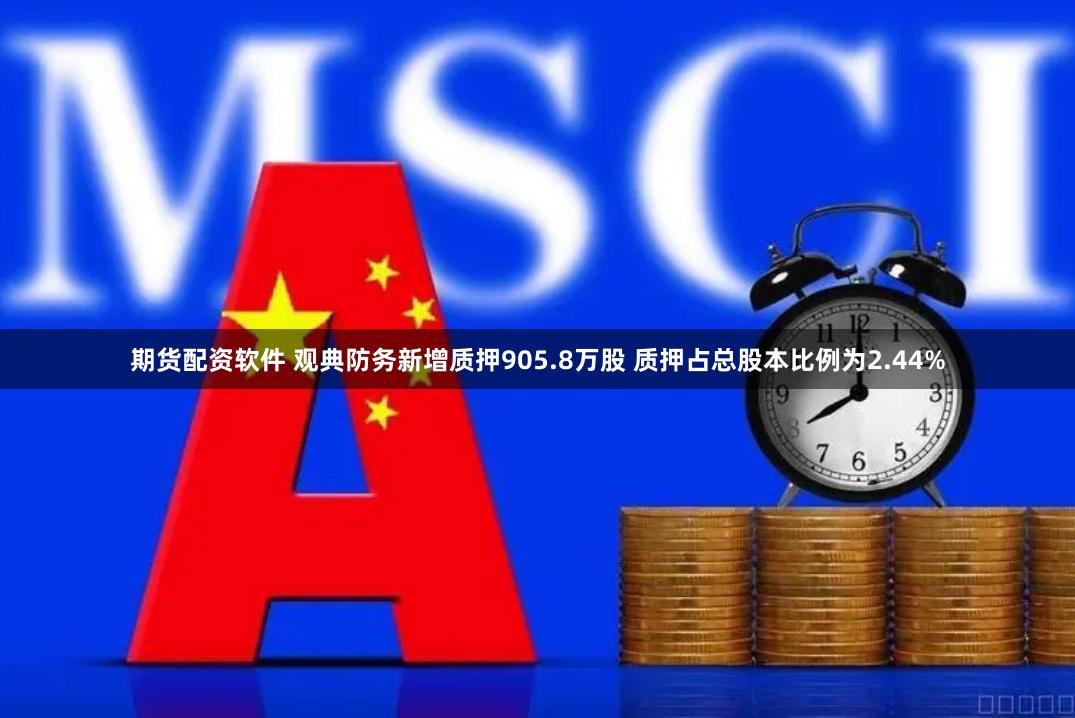 期货配资软件 观典防务新增质押905.8万股 质押占总股本比例为2.44%